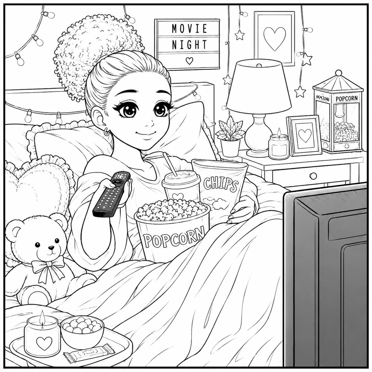 Soft Life Moments Anime-Styled Digital Download