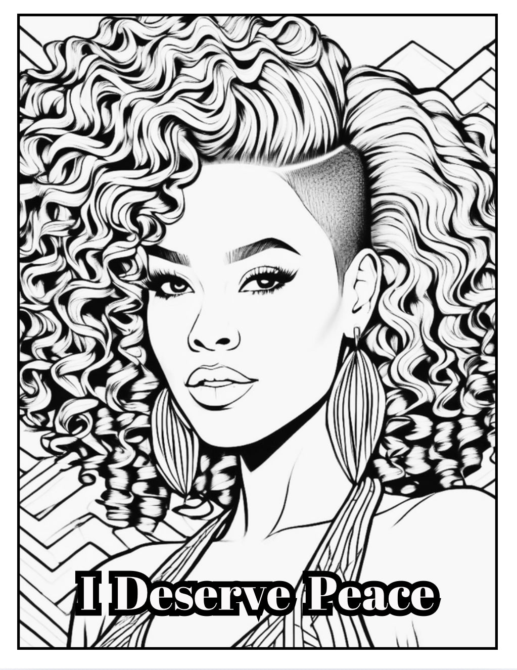 Embrace Your Shade Queen Coloring Book of Affirmations for Black Women: Celebrating Beauty, Strength, and Power of Black Women, With Uplifting Affirmations Designed to Inspire Self-Love