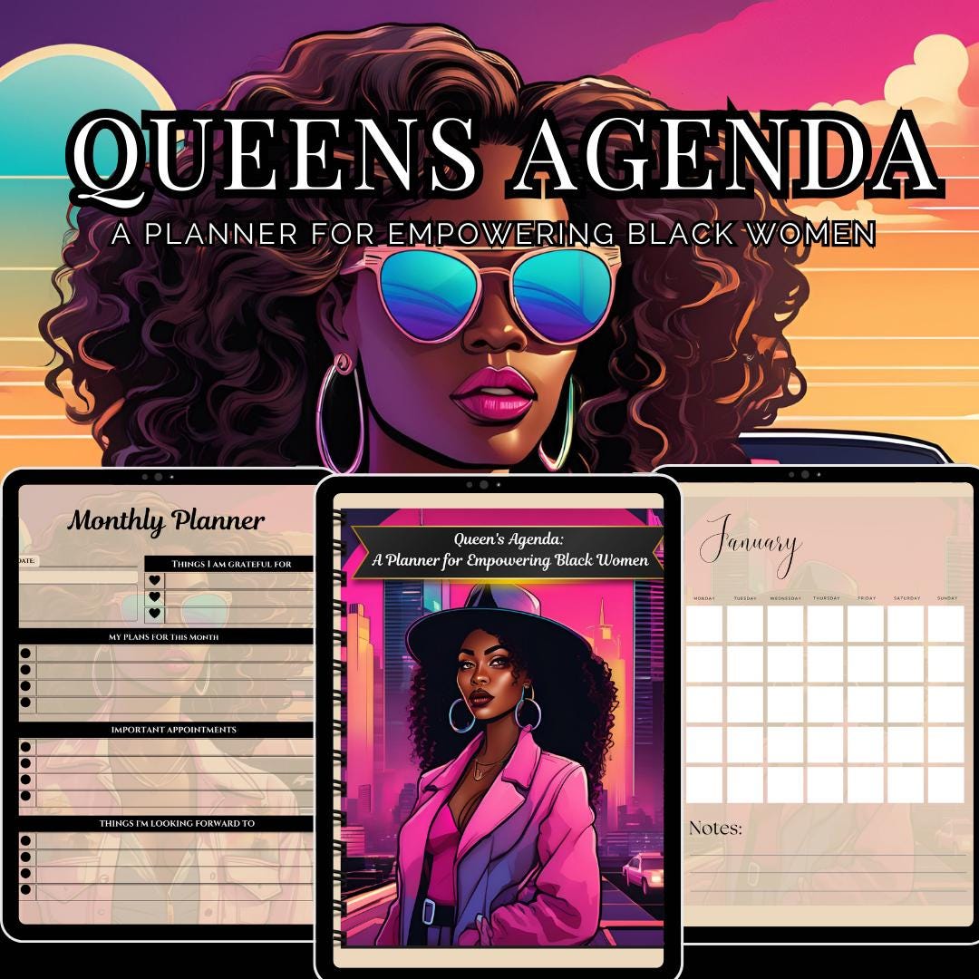 Agenda and Planner| Hyperlinks| iPad Planner|GoodNotes| Manifestation|Gratitude|Printable Monthly Planner| Undated Planner and Agenda