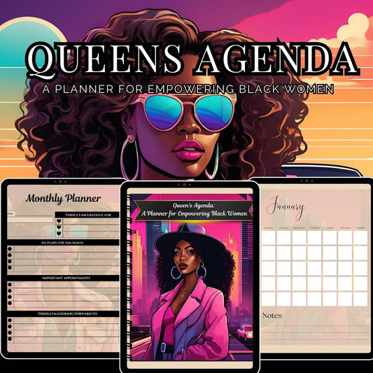 Agenda and Planner| Hyperlinks| iPad Planner|GoodNotes| Manifestation|Gratitude|Printable Monthly Planner| Undated Planner and Agenda