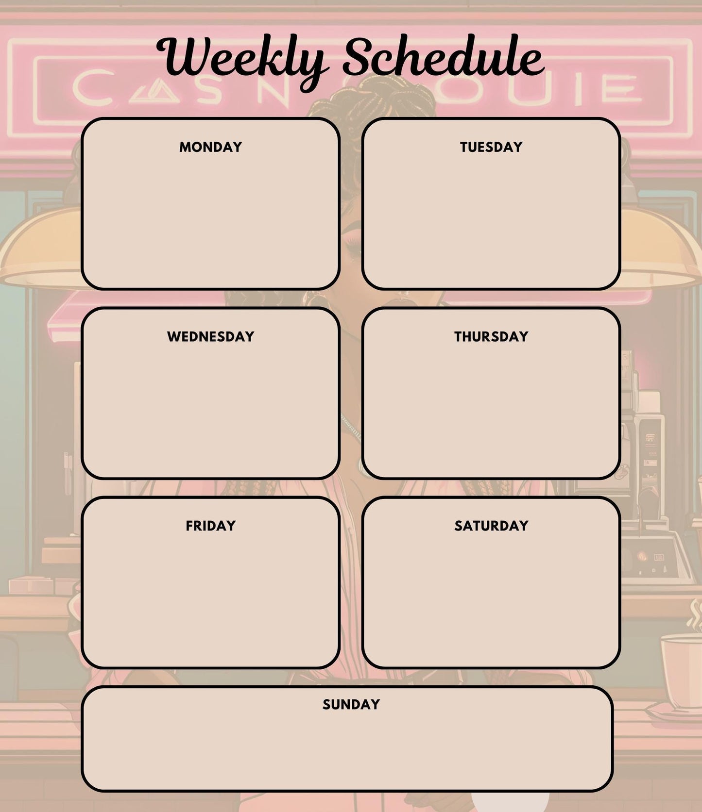 Agenda and Planner| Hyperlinks| iPad Planner|GoodNotes| Manifestation|Gratitude|Printable Monthly Planner| Undated Planner and Agenda