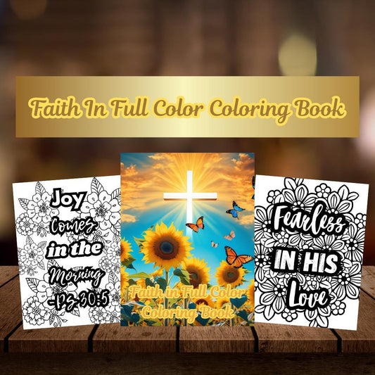 Christian Affirmation Coloring Pages | Bible Verse Printables | Faith-Based Coloring for Adults & Kids | Uplifting Spiritual Art